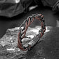 Leather and Steel Bracelet B00625