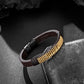 Leather And steel Bracelet B00651
