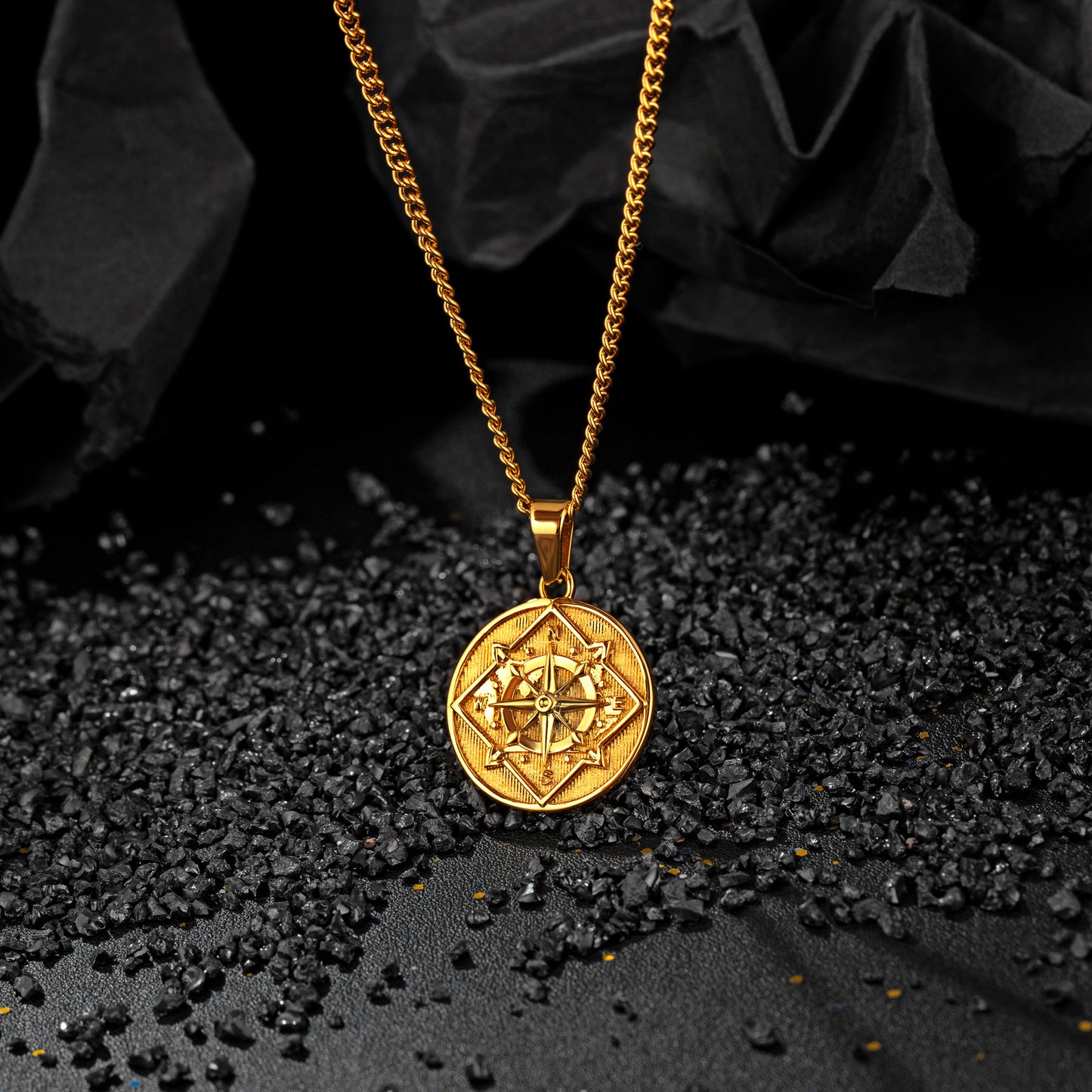 Compass Necklace N00237