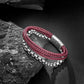 Leather and Steel Bracelet B00750