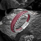 Leather and Steel Bracelet B00750