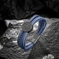 Compass leather bracelet for men B00715