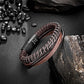 Leather and Steel Bracelet B00783