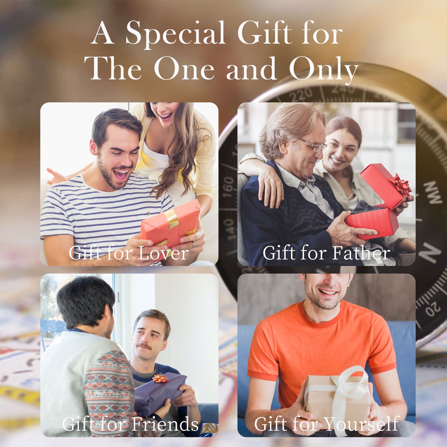 Mens Bracelet Adjustable Clasp Cuff Multi Strand Wristband Leather Bracelet for Daily Wear Minimalist Style Gift for Him