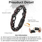 Leather and Steel Bracelet B00625