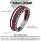 Leather and Steel Bracelet B00750