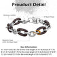 Leather and Steel Bracelet B00619