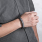 Leather And steel Bracelet B00648