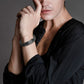 Leather And steel Bracelet B00569
