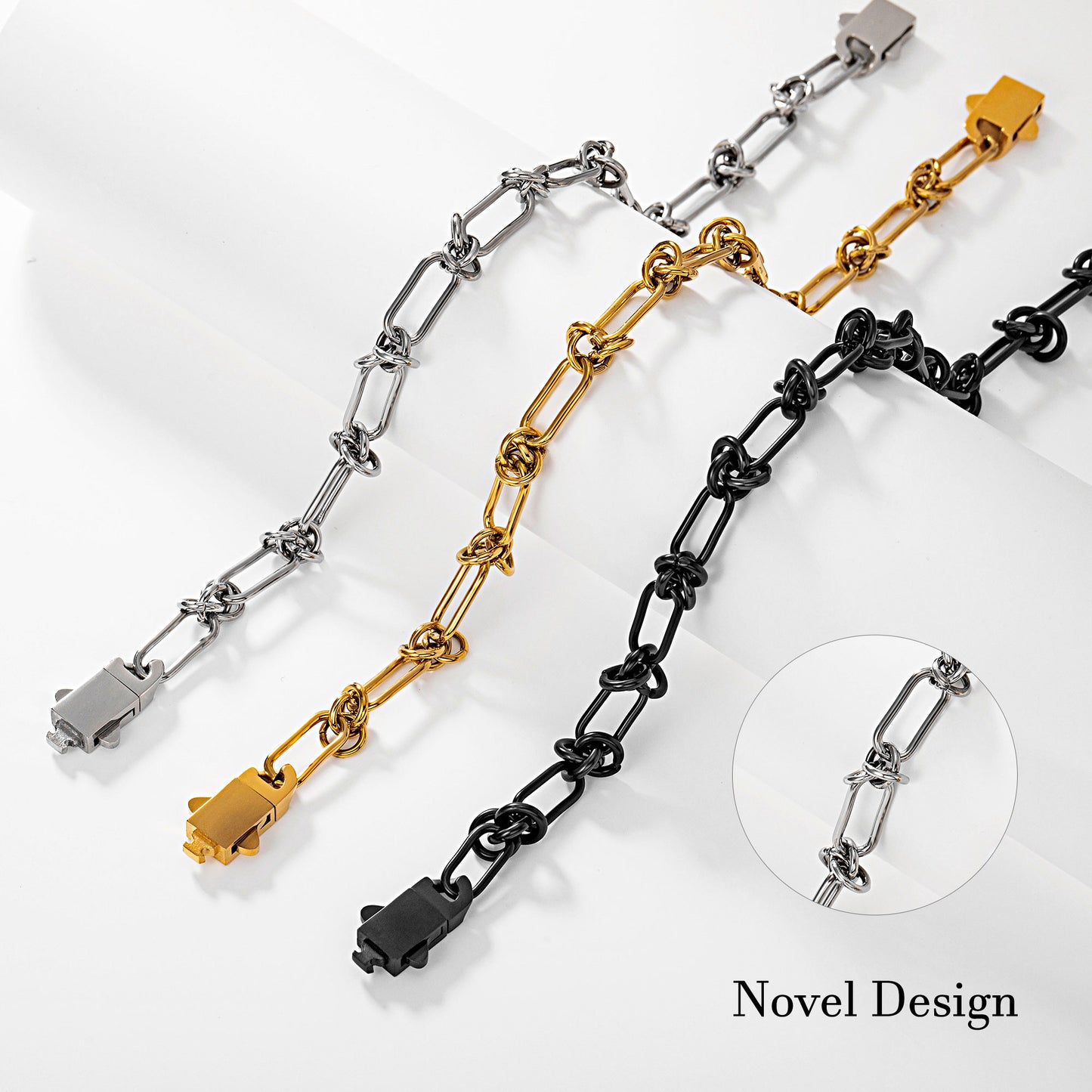 Steel Bracelet For Women BHR00370