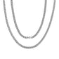 7mm steel Necklace N00150