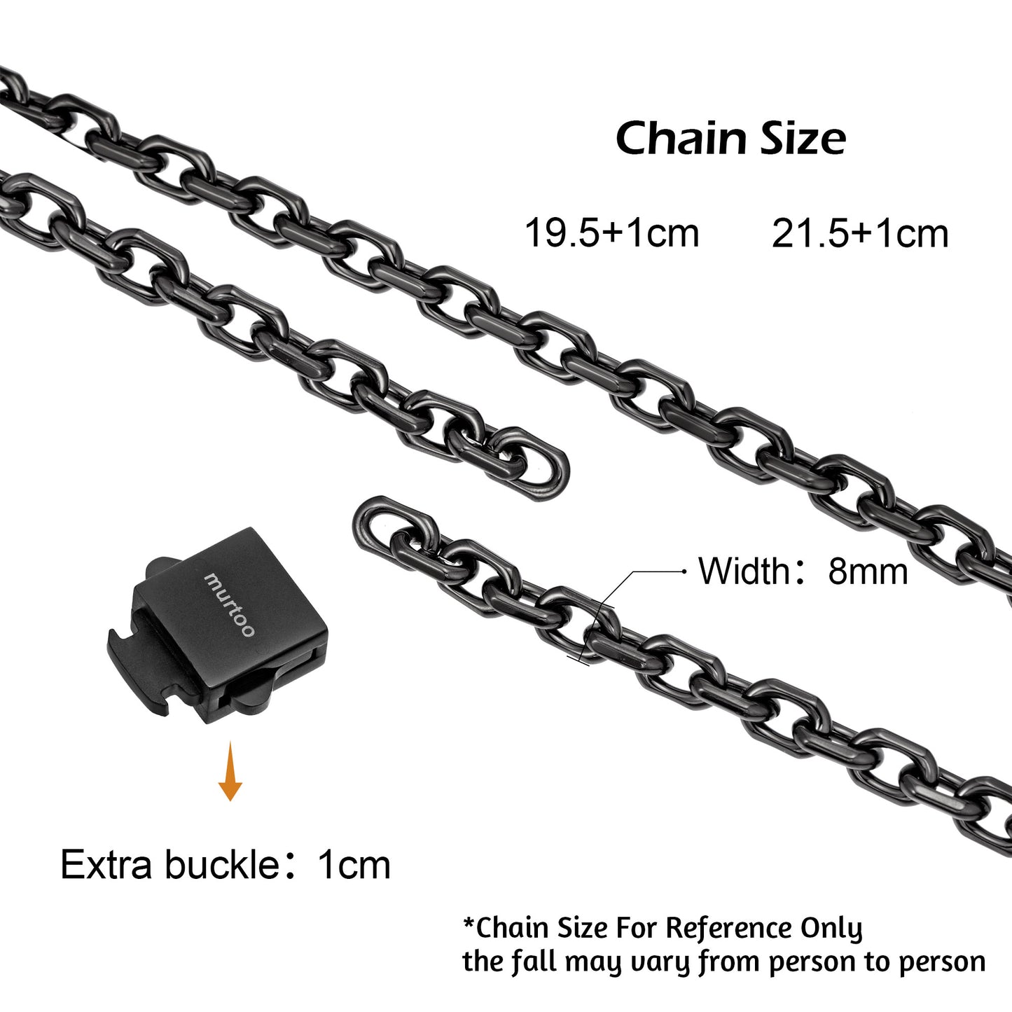 10mm steel bracelet B00399
