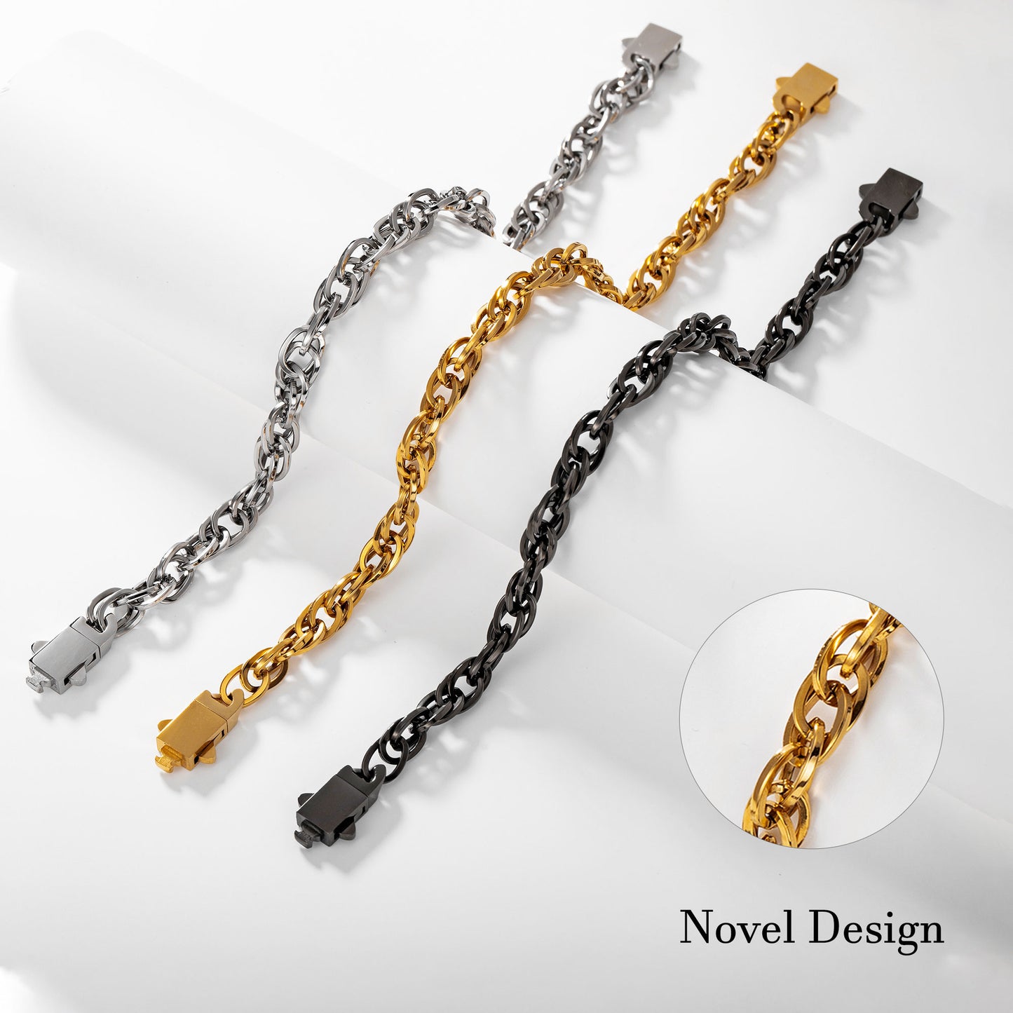Steel Bracelet For Women BHR00352