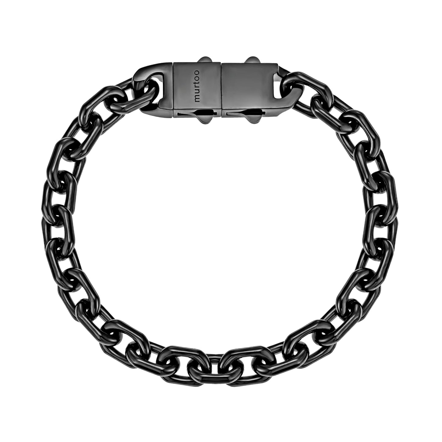 10mm steel bracelet B00399
