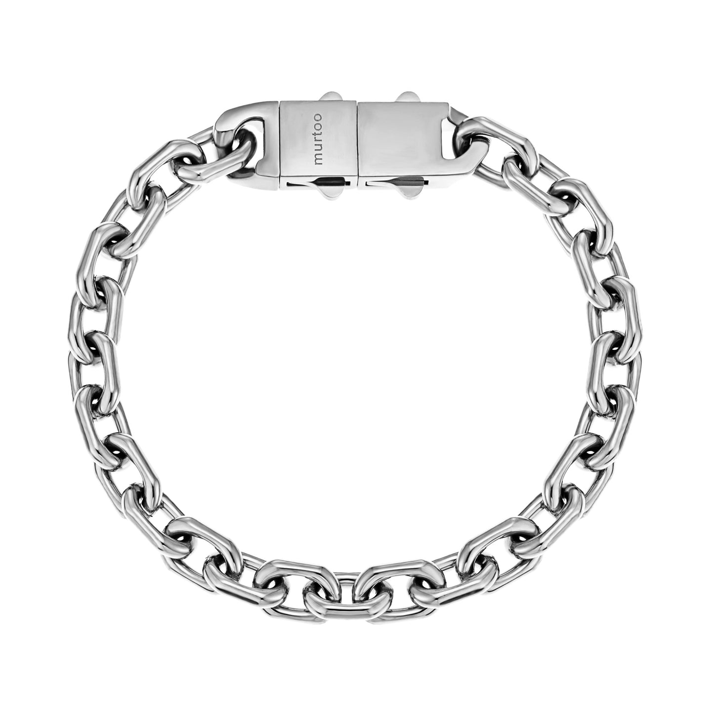 10mm steel bracelet B00395