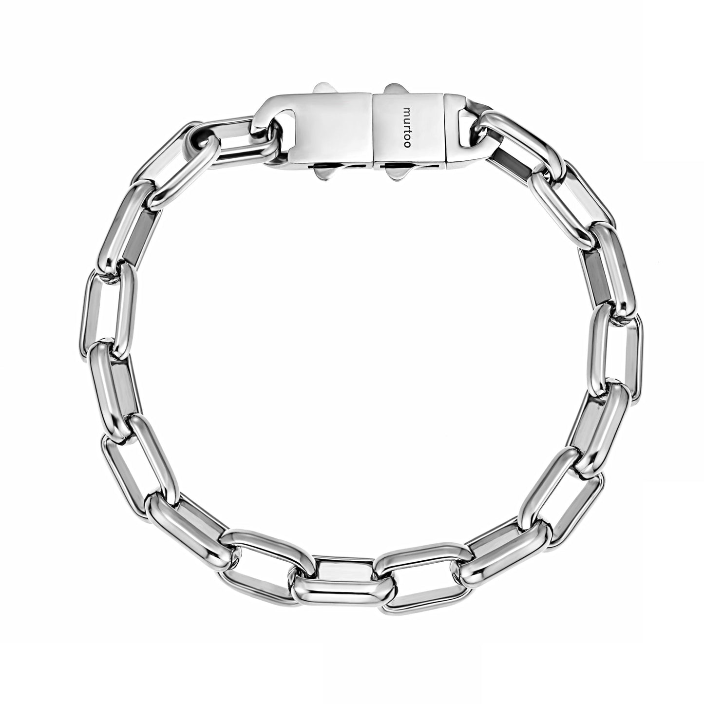 9mm steel bracelet B00407