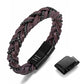 Steel Leather Bracelet BHR00306