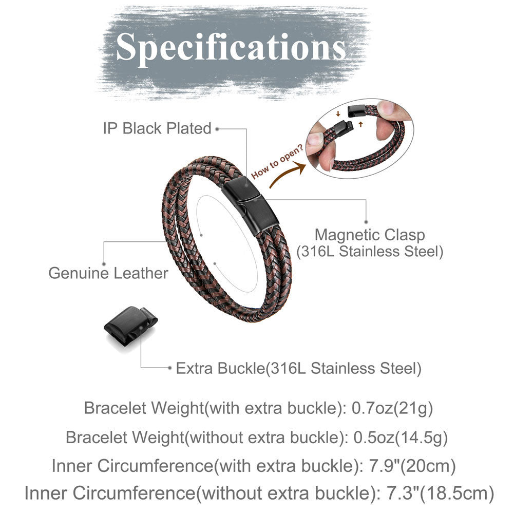 Leather Bracelet BHR00077