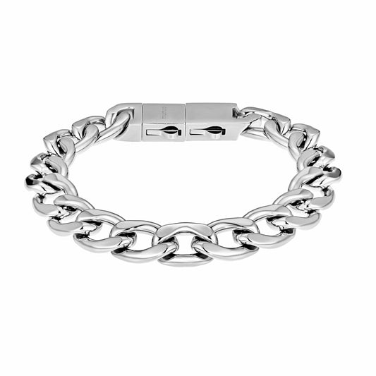 9mm steel bracelet B00401
