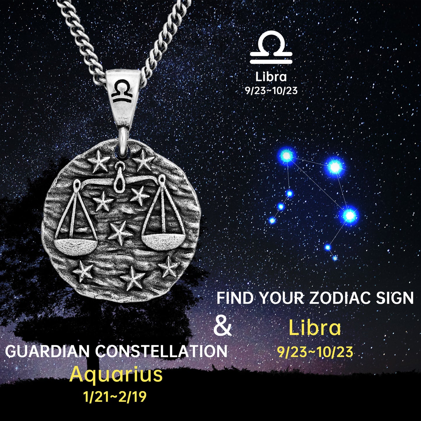 Amulets Necklace Of Libra (9.23-10.23)
