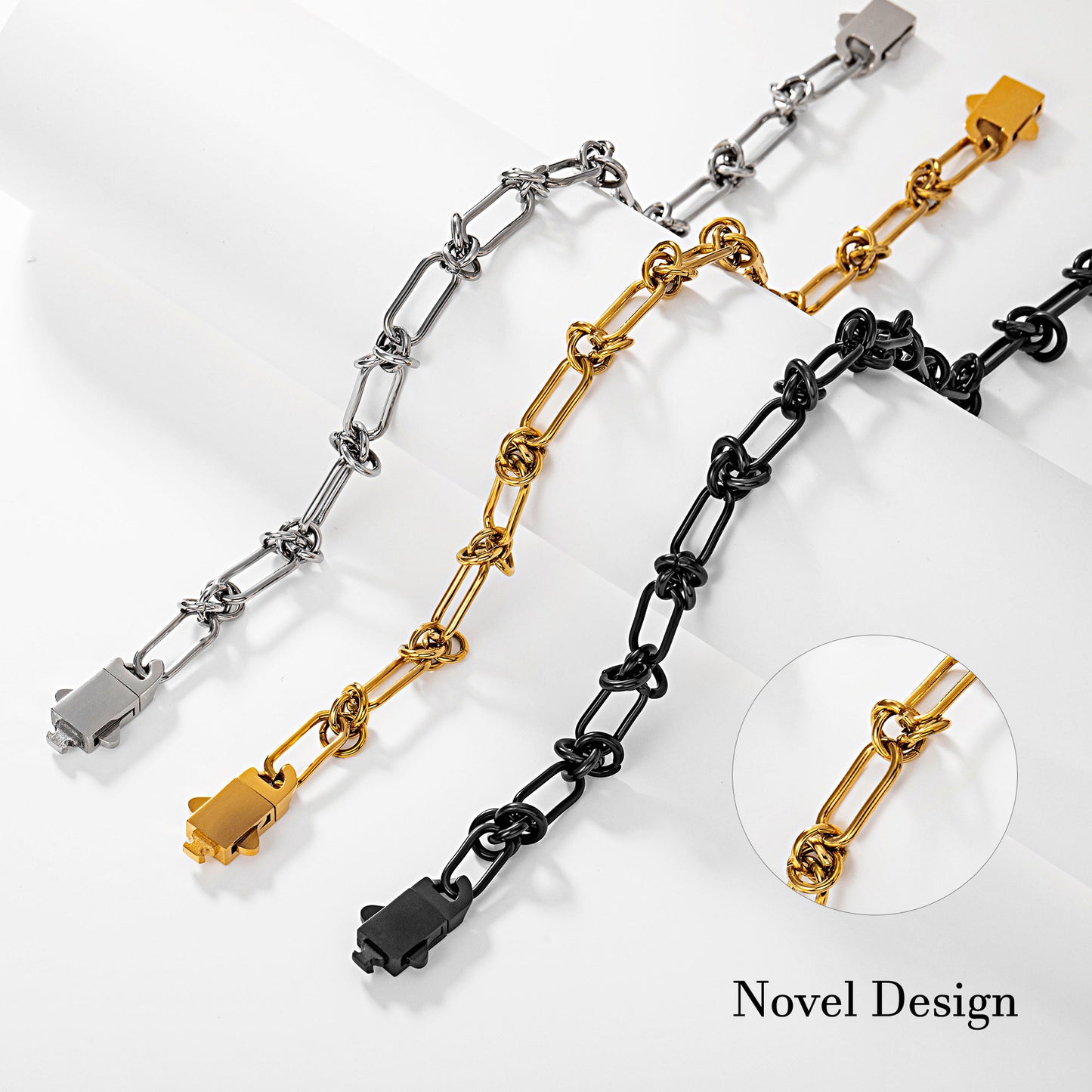 Steel Bracelet For Women BHR00372