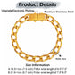 9mm steel bracelet B00387