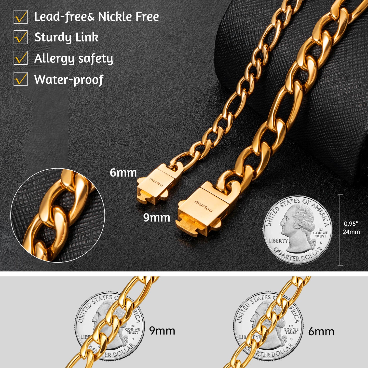 10mm steel bracelet BHR00294