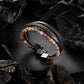 Leather And Bead Bracelet BHR00037