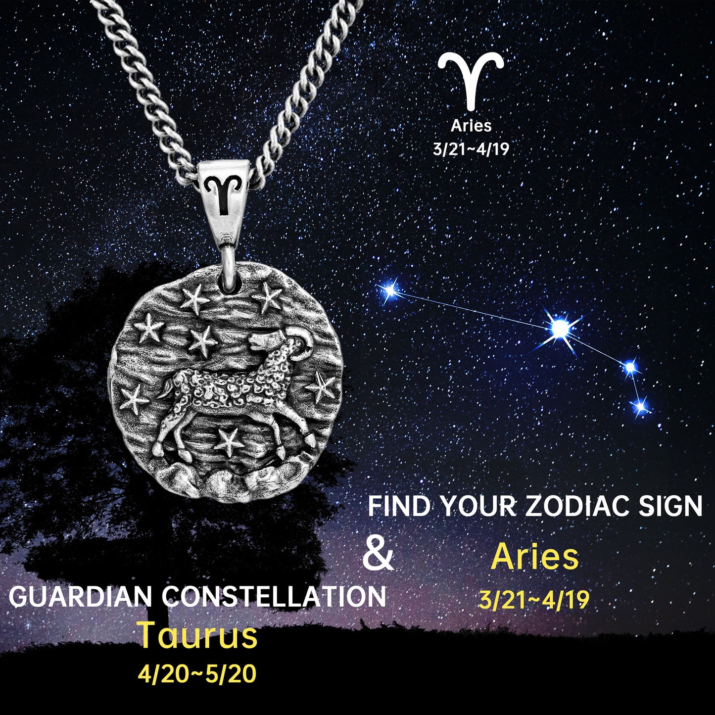 Amulets Necklace Of Aries (3.21-4.19)