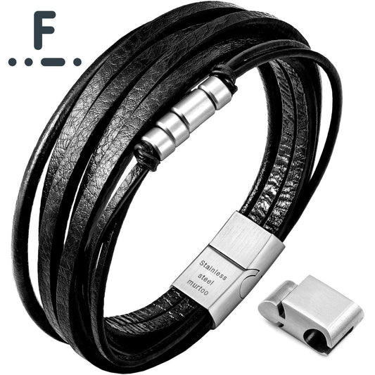 Morse Code Bracelet BHR00199