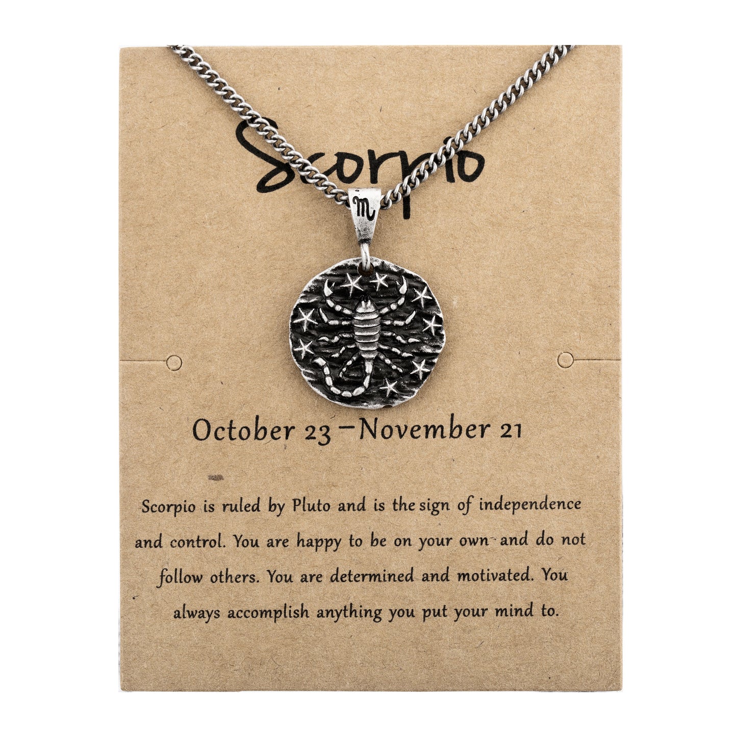 Amulets Necklace Of Scorpio (10.24-11.21)