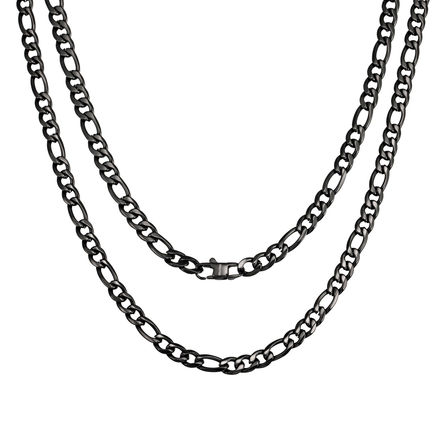 6mm steel Necklace NHR00075