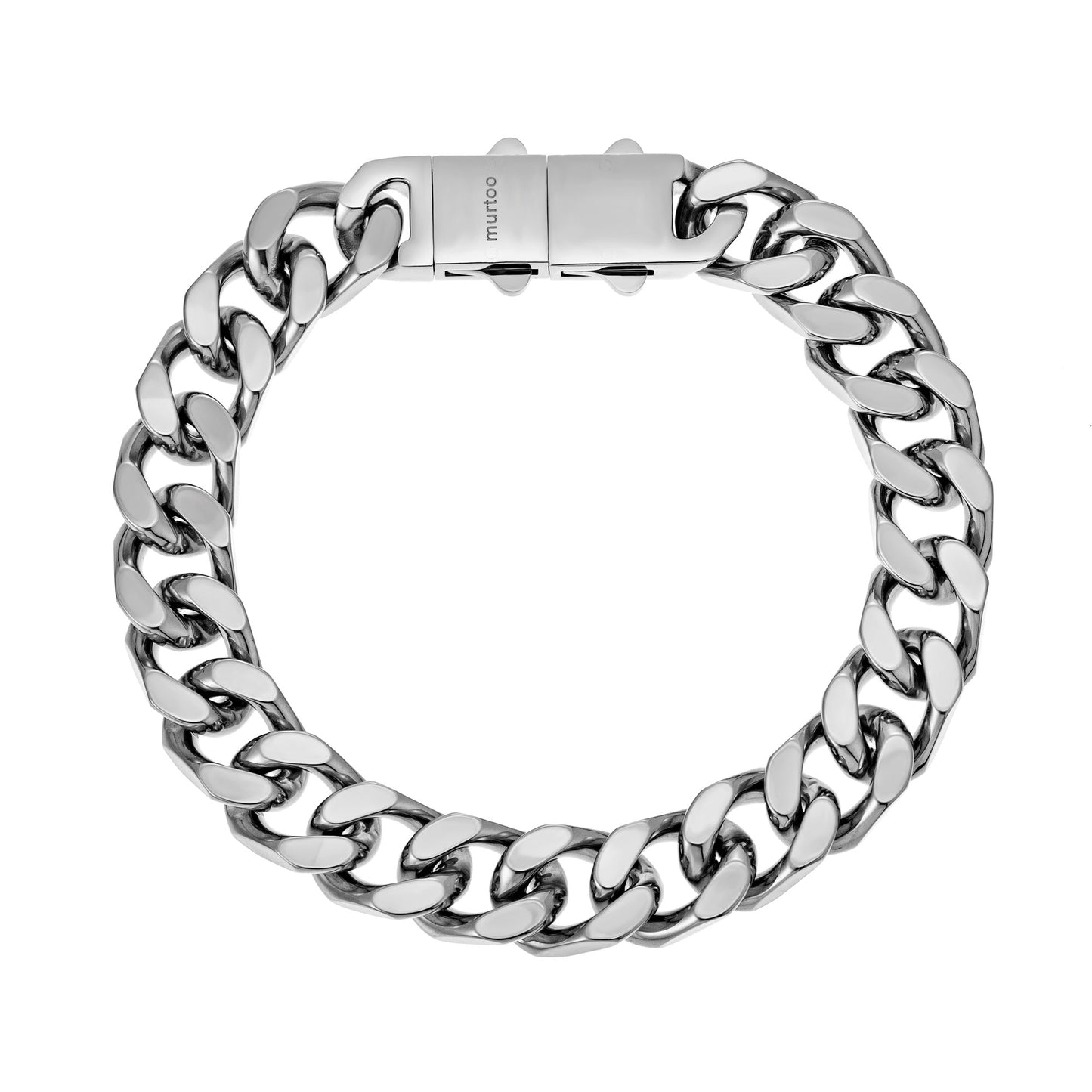 12mm steel bracelet B00380