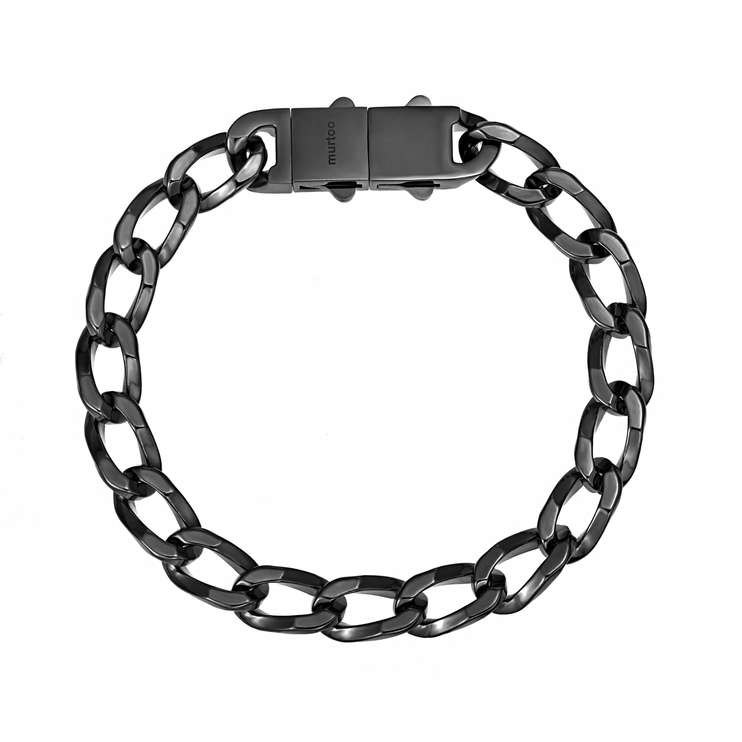 9mm steel bracelet B00388