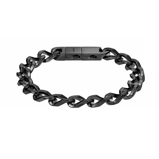 9mm steel bracelet B00388