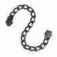 9mm steel bracelet B00388