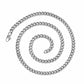 6mm steel Necklace N00167