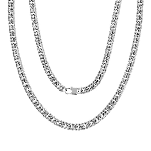 10mm steel Necklace N00197