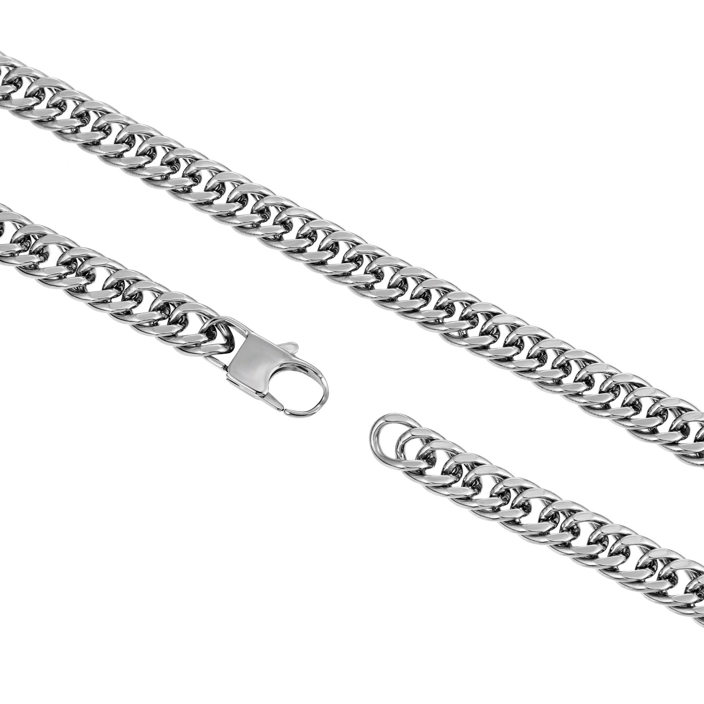 10mm steel Necklace N00197