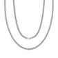 6mm steel Necklace N00192