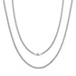 4mm steel Necklace N00182