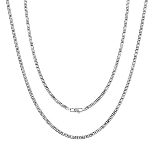 4mm steel Necklace N00182