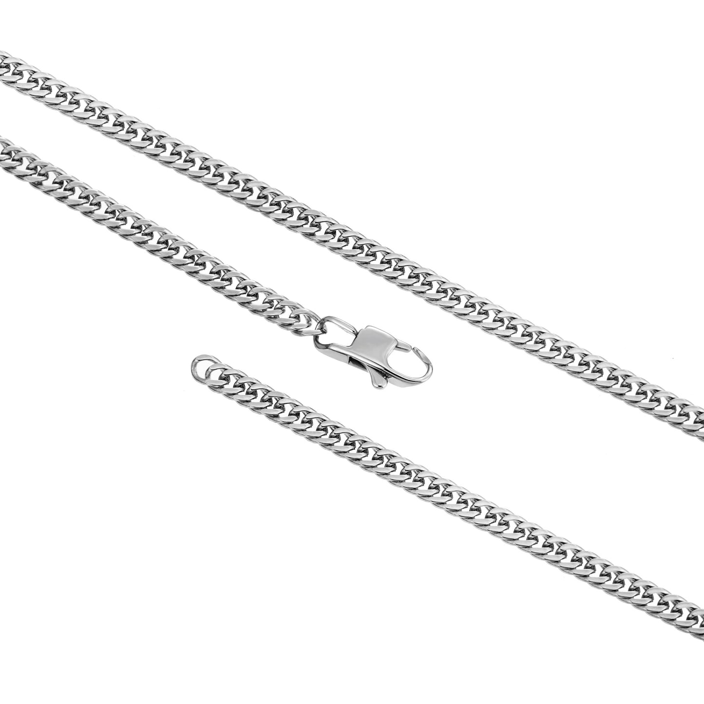 4mm steel Necklace N00182