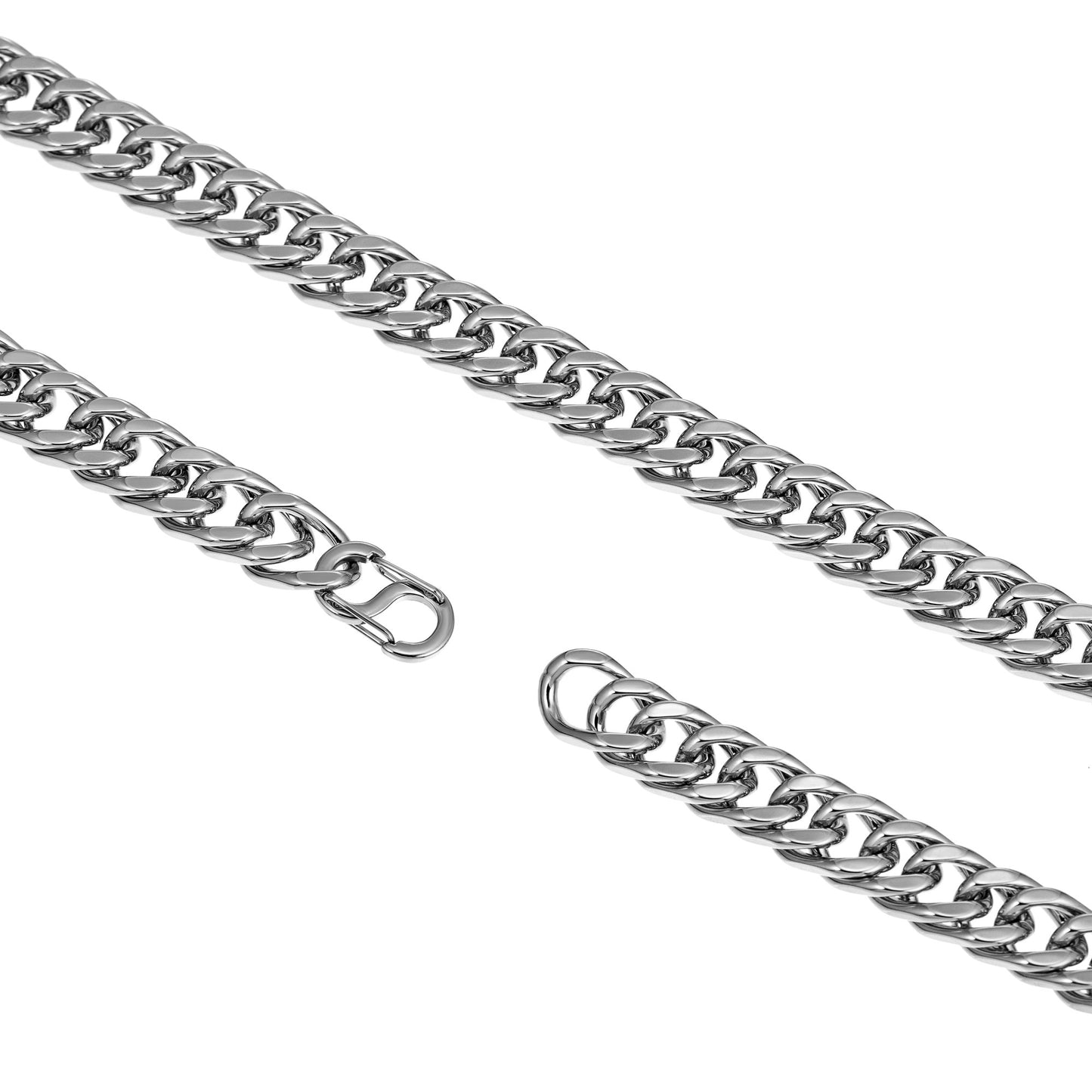 10mm steel Necklace N00227