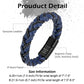 Steel Leather Bracelet BHR00308