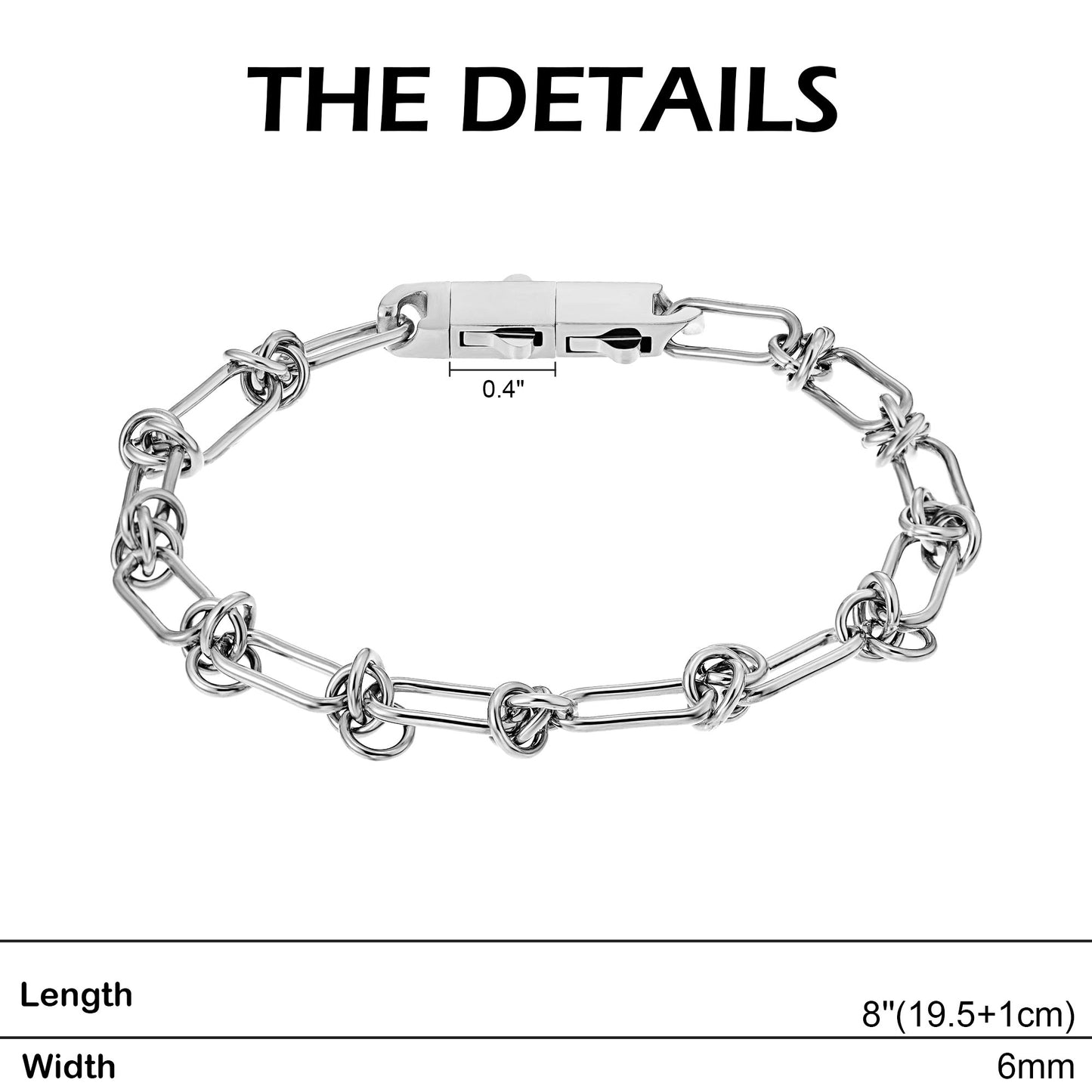 Steel Bracelet For Women BHR00370