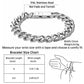 12mm steel bracelet B00383
