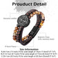Compass leather bracelet for men B00466