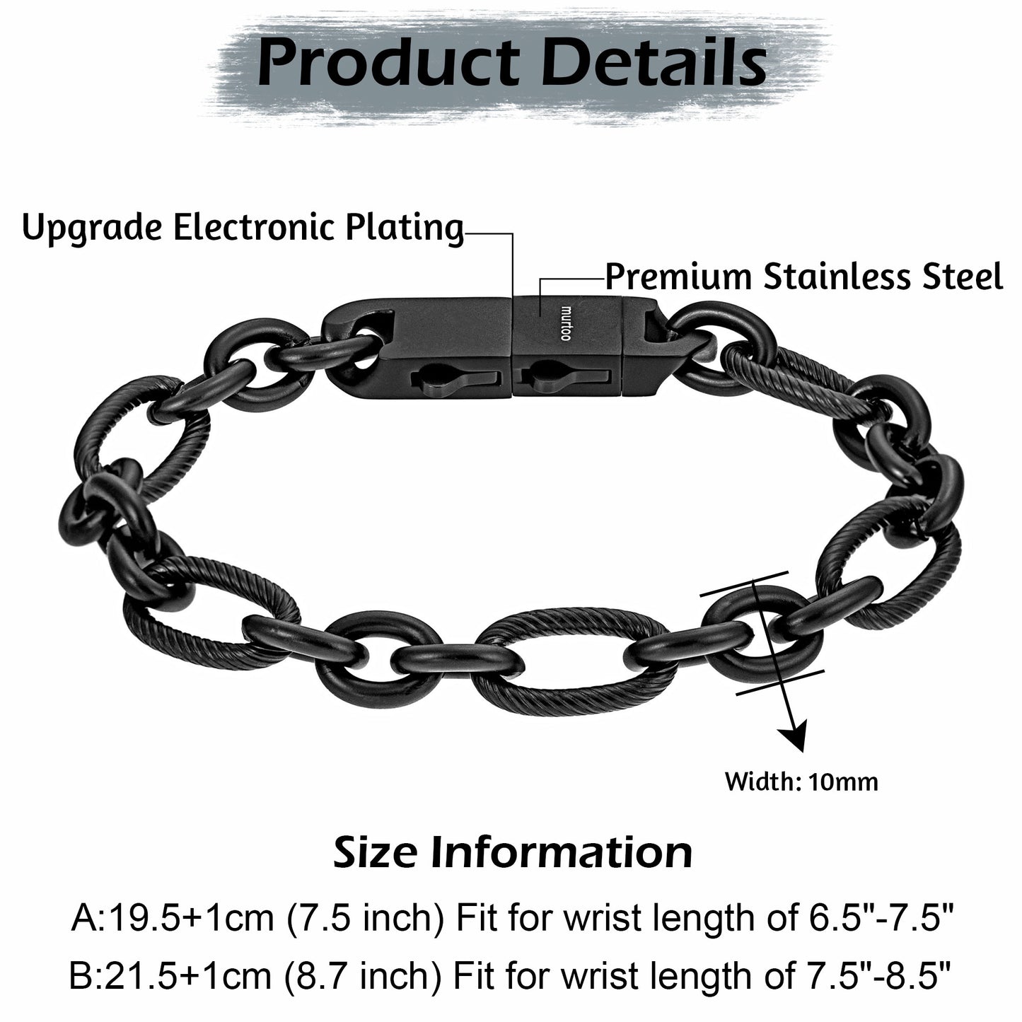 Steel Bracelet BHR00311