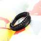 Leather And Bead Bracelet BHR00038